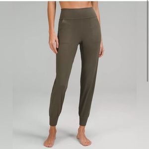 Lululemon Align Joggers full length olive green size 12